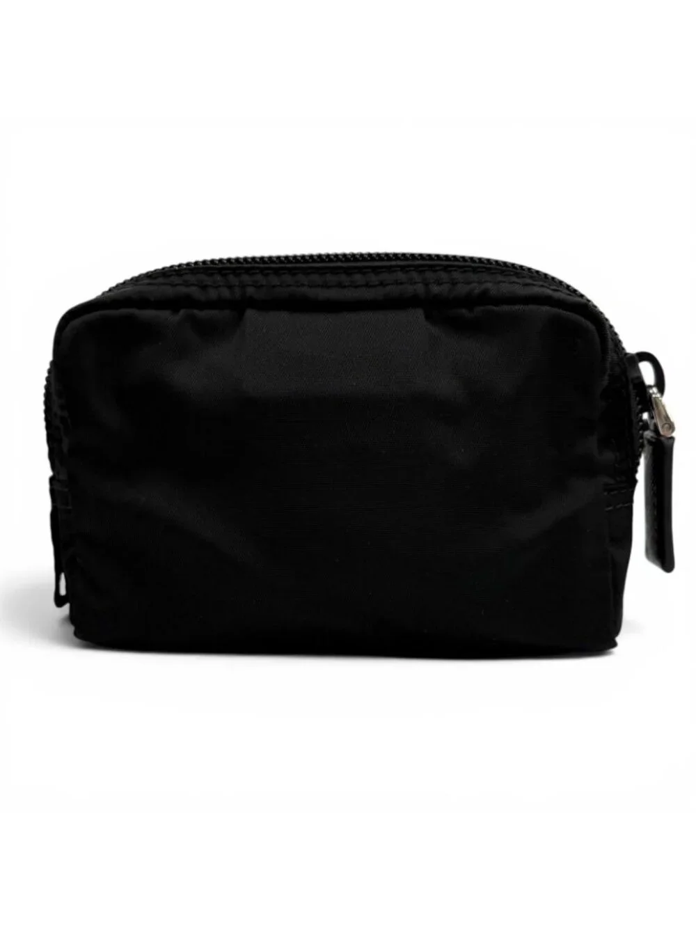 Prada Micro Re-Nylon Pouch Frid Triangle Logo Makeup Black Included